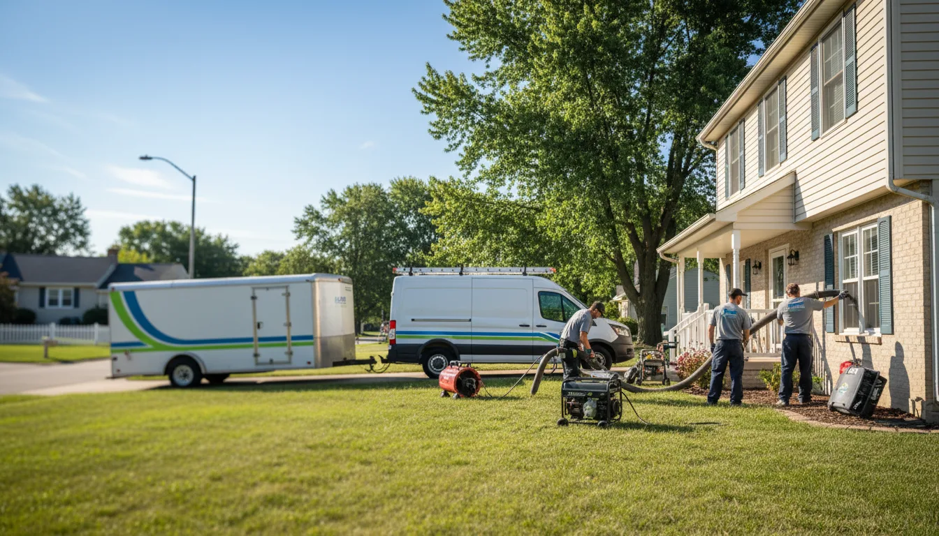 Flooded Basement Restoration And Cleanup With Repair in Wauneta, NE near me